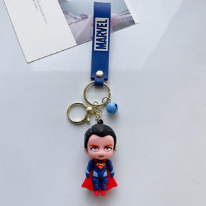 Nuovo Portachiavi in Gomma 3D Eco-Friendly con Foto Digitale di Eroi come Thor, Spider-Man, <span class=keywords><strong>Batman</strong></span>, Flash, Ciondolo per Auto, Regalo Promozionale - Product Image 4