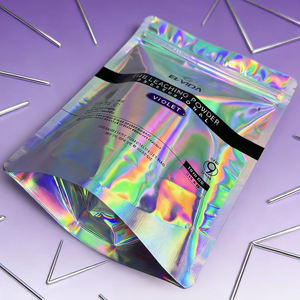 ถุงโดយแพ็คแบบกำหนดเอง ถุงบรรจุภัณฑ์อุปกรณ์เครื่องสำอาง ถุงซิปล็อคโฮโลแกรมสำหรับเครื่องสำอาง - Product Image 2