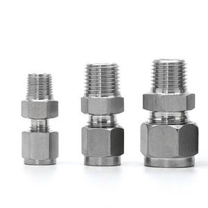 Raccordo Dritto in Acciaio Inox 316L Forgiato e Lucidato, Connettori per Tubi <span class=keywords><strong>G</strong></span>/RC/ZG/R/PT/NPT1/4 3/8 1/2-6 8, Raccordi Agricoli - Product Image 3