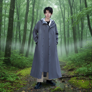 Imperméable <span class=keywords><strong>Trench</strong></span> en Pongee Imperméable Coupe-Vent Respirant pour Randonnée en Plein Air Camping Unisexe Vente en Gros Traje <span class=keywords><strong>Impermeable</strong></span> - Product Image 1