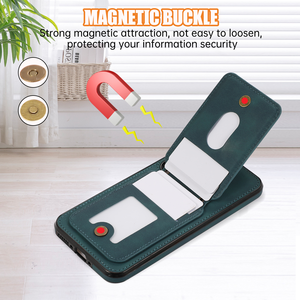 Étui Portefeuille et Porte-Cartes pour <span class=keywords><strong>Samsung</strong></span> S26/S25/S24/Ultra/A26/A17/A36/A56 avec Bandoulière - Matériau PU Design Uni Antichoc - Violet - Product Image 4