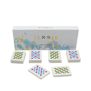 Impresora de cartas de juego familiar, impresión multicolor personalizada, póker