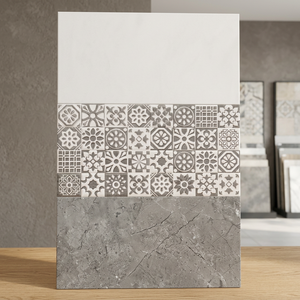 Azulejos de Pared de Cerámica Brillante de Porcelana Moderna de Primera Calidad de 300x600 mm para Baño, Precio Bajo, Fabricante Indio - Product Image 3