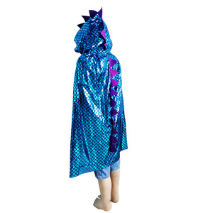 MS Vêtements de performance très demandés pour garçons et filles, Cape à capuche dinosaure pour enfants, Robe de sorcière, Cape d'Halloween pour enfants - Product Image 4