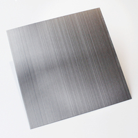 304 316 410 HL Hairline Feuille d'acier inoxydable 430-3mm d'épaisseur Plaque d'acier inoxydable 0.2 Feuille d'acier inoxydable brossée