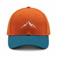 Gorra de Béisbol para Hombre, Estilo Vintage, Casual, Transpirable, de Mezclilla de Algodón, con Bordado Elegante, Ajustable, de 6 Paneles, para Senderismo al Aire Libre y Uso Diario