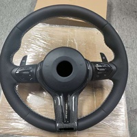 Feux de changement de vitesse LED Volants en fibre de carbone pour BMW E90 E92 M3 E82 E90 E87 M3 M2 Volants personnalisés
