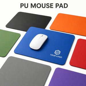 Custom Logo Pu <b>Mouse</b> Pad Waterproof Non-Slip Faux Leather <b>Gaming</b> Mousepad <b>for</b> Office Business Promotional Gift Desk <b>Mat</b> - Product Image 1