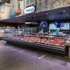 Refrigerador Exhibidor de Carnes Frescas para <span class=keywords><strong>Delicatessen</strong></span> de Supermercado - Product Image 5