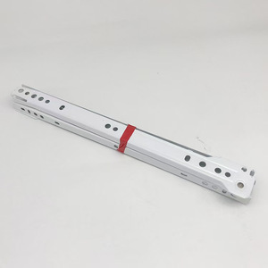 Yuchen Hardware Two Section Silent <b>Drawer</b> <b>Slides</b> Powder Coated Cold Rolled Steel For Furniture <b>Drawers</b> - Product Image 2