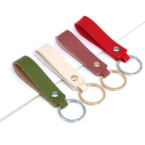 Thiết Kế Tùy Chỉnh Dây Đeo Cổ Tay Keyring Số Lượng Lớn Trống PU Da Sang Trọng Vòng Tay Keychain Cho Khắc - Product Image 4