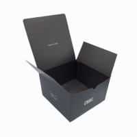 Boîtes d'expédition en carton ondulé personnalisées, pliables, type dossier, pour l'emballage de chapeaux et de chaussettes