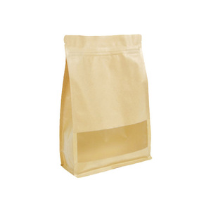 <span class=keywords><strong>Sac</strong></span> en papier kraft blanc octogonal avec fenêtre, auto-adhésif et autoportant - Product Image 4