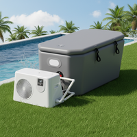 Refroidisseur d'eau ultra-industriel pour bain de glace, idéal pour bain à remous portable extérieur pour la récupération des athlètes, personnalisable directement en usine