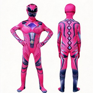 Disfraz de Power Rangers para Niños de 8 a 13 Años, Traje Completo para Juego de Rol, Anime, Primavera 2026 - Product Image 4