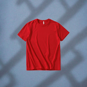 Camiseta de Manga Corta Casual para Hombre, 95% Algodón, de Alta Calidad, con Logotipo Personalizado Estampado y Cuello Redondo - Product Image 3