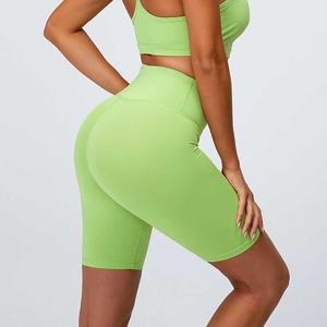 Pantalon de yoga taille haute pour femme, séchage rapide, anti-plis, court, amincissant, moulant, pour la course et le sport - Product Image 3
