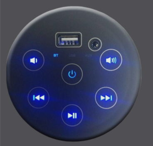 Caricatore Wireless con Altoparlante Touch, Specchio Bluetooth per Uso Domestico NSP-0072, Woofer del Produttore con Telecomando Vocale - Product Image 3