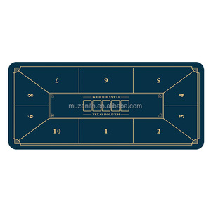 แผ่นรองโต๊ะไพ่นกกระจอกยางคุณภาพสูง ทันสมัย เป็นมิตรกับสิ่งแวดล้อม กันน้ำ พกพาสะดวก สำหรับการเล่นคาสิโน - Product Image 5