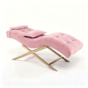 Lit de beauté spa pour cils de haute qualité avec surmatelas incurvé, tables de <span class=keywords><strong>massage</strong></span> pour salon de beauté, matelas pour cils, lit ondulé pour cils - Product Image 1