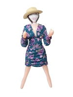 Déguisement gonflable en PVC amusant sur mesure grandeur nature sans pièces mobiles Judy pour adultes hommes femmes Noël Nouvel An Halloween Thanksgiving
