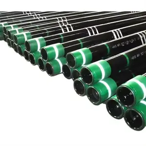 Oil Casing Tube Price Api 5L Gr B 5Ct Grade J55 K55 N80 P110 X46 0il Gas Pipeline Carbon Seamless Steel Pipe