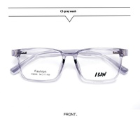 Nouveau TR90 lunettes à monture carrée à la mode conception d'étudiant d'affaires Ultra-léger confortable peut être ajusté populaire mixte solide