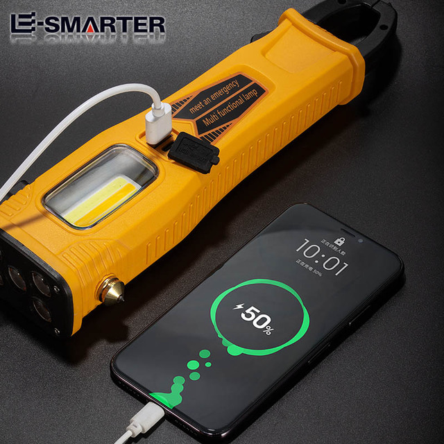 High Quality Portable Magnetic Cordless Multifunction Usb Charging Rechargeable Led Work Light