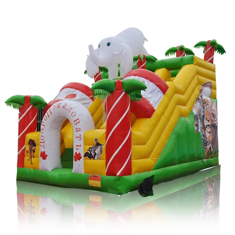 Hot-Selling Fabriek Prijs Duurzaam Kids Toys Party Opblaasbare Springkasteel Glijbanen Opblaasbare Bouncy Slide Voor Huur