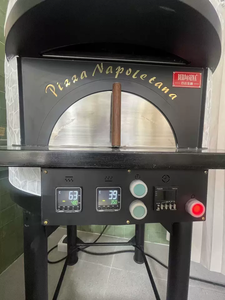 Oven Pemanggang Pizza Otomatis Komersial, Oven Putar Listrik Gas untuk Pizzeria, untuk Penggunaan Toko Roti, Jagung, Kacang, Kedelai - Product Image 6