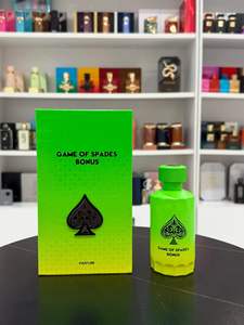 <span class=keywords><strong>Perfume</strong></span> de Lujo Game of Spades Ace Gold 100ml, Fragancia Árabe de Larga Duración <span class=keywords><strong>para</strong></span> Hombres y Mujeres, Aroma Premium Unisex a Oud - Product Image 1