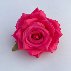 10cm finti capolini di rosa in seta artificiale testa di Rose per l'artigianato di matrimonio decorazione per la casa per feste matrimonio scarpe da <span class=keywords><strong>auto</strong></span> cappelli decorazione - Product Image 4