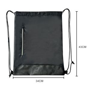 Bolsa Deportiva Multifuncional Personalizada Unisex de Moda, Impermeable, de Poliéster, con Cordón, Correa de Cuerda, Bolsillo Interior con Ranura, Promocional, para Gimnasio - Product Image 2