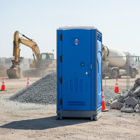 Toilettes portables Toppla modernes, écologiques, durables et légères en panneaux sandwich HDPE pour événements extérieurs, construction et VIP mobiles
