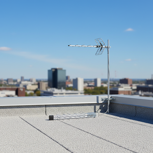 <span class=keywords><strong>Antenne</strong></span> UHF extérieure Ygai, <span class=keywords><strong>antenne</strong></span> HD, <span class=keywords><strong>antenne</strong></span> <span class=keywords><strong>TV</strong></span> à montage sur toit pour le <span class=keywords><strong>camping</strong></span>, réception longue portée - Product Image 1