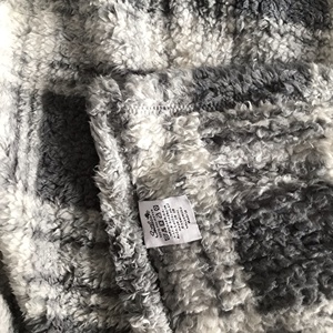Couverture Sherpa à carreaux imprimés, <span class=keywords><strong>Plaid</strong></span> de luxe, dernier modèle - Product Image 4