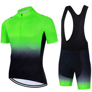 Conjunto de Jersey y pantalones cortos de ciclismo para hombre de alta calidad, diseño de ciclistas de bicicleta <span class=keywords><strong>Biken</strong></span>, uniforme de ciclismo transpirable de secado rápido - Product Image 6