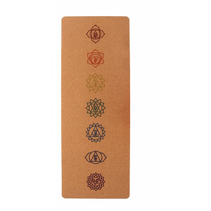 Premium quality Eco friendly Anti-slip print logo size long Yoga mat Chakra - Product Image 1