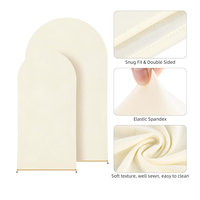Housse d'arche de mariage en spandex pour la plantation printanière, support d'arche, toile de fond pour fête d'anniversaire, cérémonie, décoration de baby shower