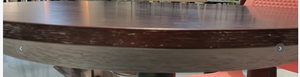 Table à manger ronde en bois, design minimaliste moderne, écologique, facile à nettoyer, mobilier de restaurant commercial - Product Image 6