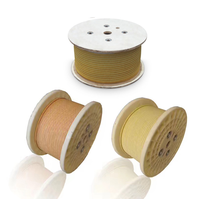 Cableado Eléctrico de Cobre Aislado con Fibra de Vidrio y Esmalte Redondo de Calidad Superior