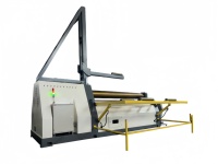 Nouvelle machine à cintrer les tôles à quatre rouleaux CNC automatique contrôlée par PLC pour l'acier inoxydable et l'acier au carbone, longueur de travail 3200 mm