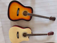 Customizable 41 Inch Multi Colorful Wooden Stringed Musical Instruments Electrical Guitar with 4-Band Equalizer