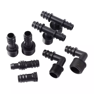 Ống Nước Tưới Nhỏ Giọt Siêu Nhỏ Cho Sân Vườn Bộ Chuyển Đổi Ống DN16 Ống Nối Chữ T Ren Đực 1/2 Inch 3/4 Inch Có Đầu Nối Có Ngạnh - Product Image 5