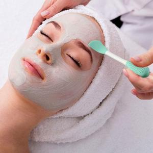 Espátula Exfoliante de Doble Cara, Cepillo de Limpieza, Herramientas de Belleza, Cepillo de Maquillaje Portátil para Limpieza Facial - Product Image 5