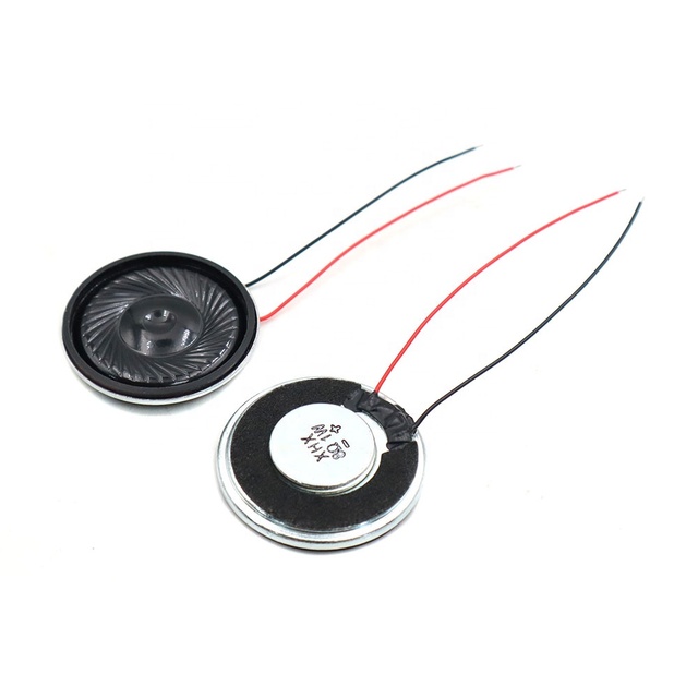 Diameter 32MM Round Shape Thin Mini Speaker 8 Ohm 1 Watt 1W 8R Loud Speaker 32*5.5MM 3.2CM Ultra-thin Loudspeaker With 60MM Wire