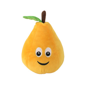 Fabricant de légumes en peluche fruits en peluche jouets pour animaux de compagnie en forme de fraise chien jouets grinçants - Product Image 2