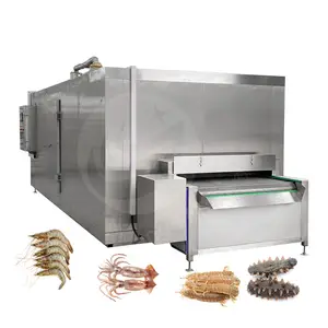 ORME Small Chicken Potato Ultra Food Iqf Cooling Tunnel Burger Frozen Fruit Tuna Freeze Machine