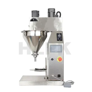 HZPK small semi-automatic high precision dry bag sachet milk powder cosmetic chemical powder small granule filling machine