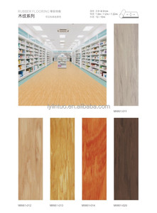 Piso de Caucho Comercial con Aspecto de Madera, Superresistente a <span class=keywords><strong>la</strong></span> Abrasión, Ignífugo, para Vagones, Ascensores y Salas de Espera - Product Image 3